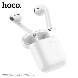 HOCO EW25 Best TWS True Wireless Earbuds White