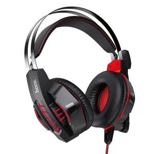 Hoco W102 Cool Tour Gaming Headset Blue + Red Color