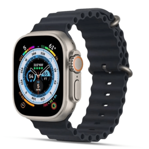 Y10 ULTRA Smart Watch With 4 Straps Black Color