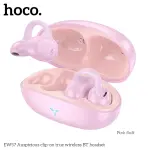 HOCO EW57 Clip-On True Wireless Bluetooth Earphone Pink Color