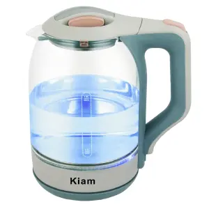 Kiam Electric Kettle BL002 Automatically Turns Off Automatic Over Heat Protection (1.8 L)