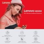 Lenovo HE05X Bluetooth Neckband (Original)