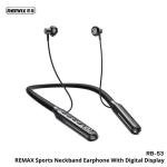 Remax RB-S3 Neckband With Digital Display