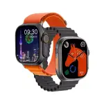 T900 Ultra Smartwatch Black & Orange Color